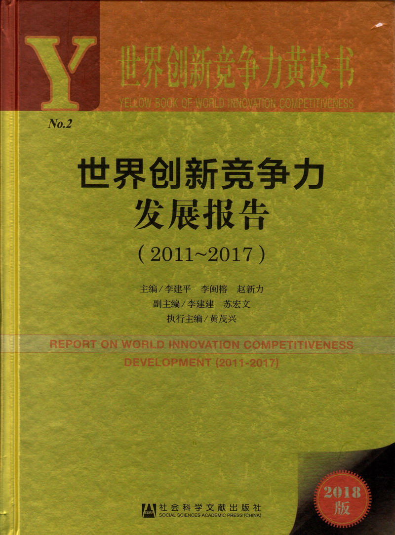 日木肥婆操逼世界创新竞争力发展报告（2011-2017）